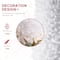 7.5ft. Unlit White Pencil Tinsel Artificial Christmas Tree